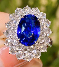 Load image into Gallery viewer, 3.53ct Unheated Blue Sapphire
