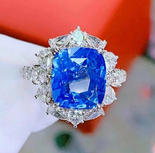 Load image into Gallery viewer, 6.12ct Unheated Cornflower Blue Sapphire
