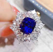 Load image into Gallery viewer, 4.02ct Unheated Royal Blue Sapphire
