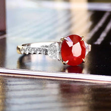 Load image into Gallery viewer, 3.04ct Unheated Pigeon Blood Ruby

