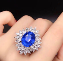 Load image into Gallery viewer, 10.08ct Unheated Cornflower Blue Sapphire
