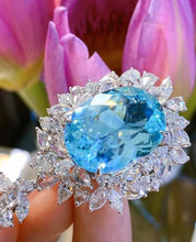 Load image into Gallery viewer, 17.32ct Paraiba Tourmaline, CLEAN &amp; GLASSY!
