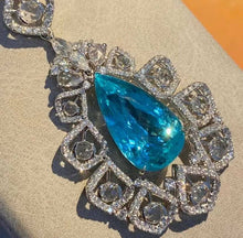 Load image into Gallery viewer, 14ct Neon Blue Paraiba
