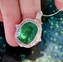 Load image into Gallery viewer, 4.7ct MUZO Green Emerald
