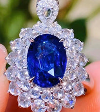 Load image into Gallery viewer, 3.53ct Unheated Blue Sapphire
