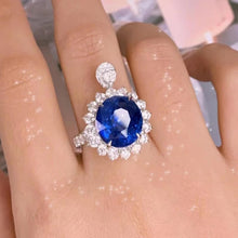 Load image into Gallery viewer, 10.13ct Unheated Royal Blue Sapphire
