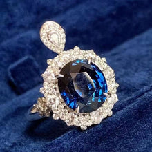 Load image into Gallery viewer, 5.02ct Unheated Royal Blue Sapphire
