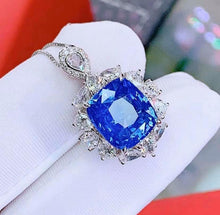 Load image into Gallery viewer, 6.12ct Unheated Cornflower Blue Sapphire
