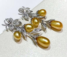 Load image into Gallery viewer, 4.5*2mm Keshi Golden South Sea Pearls
