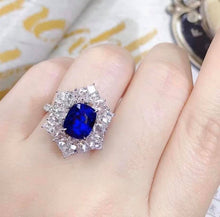 Load image into Gallery viewer, 4.02ct Unheated Royal Blue Sapphire
