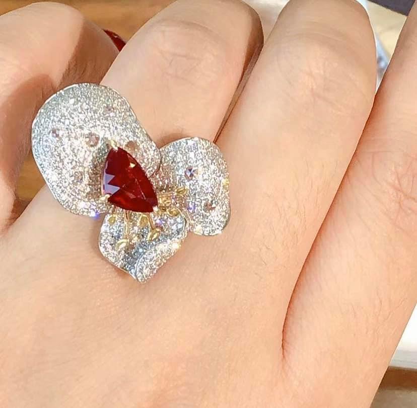 2.02ct Unheated Pigeon Blood Ruby