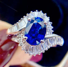 Load image into Gallery viewer, 2.1ct Unheated Royal Blue Sapphire
