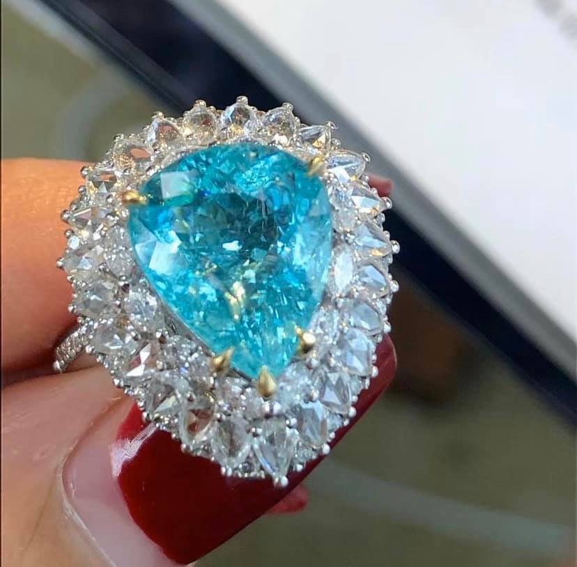 4.04ct Neon Blue Paraiba