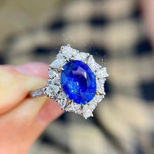 Load image into Gallery viewer, 3.18ct Blue Sapphire
