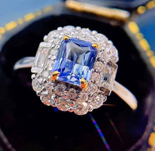 Load image into Gallery viewer, 0.7ct Unheated Lavender Blue Sapphire
