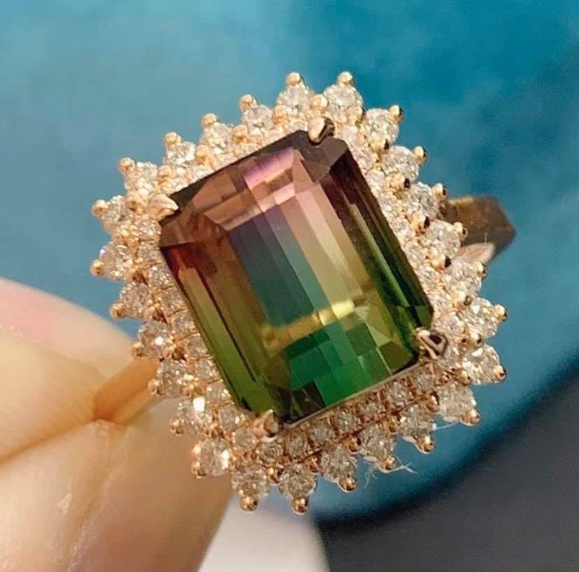 4.9ct Watermelon Tourmaline