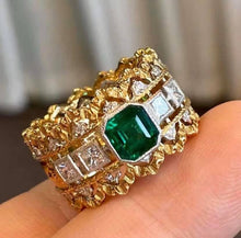 Load image into Gallery viewer, 0.9ct VERDANT Green Emerald, VIBRANT BRILLIANCE!!!
