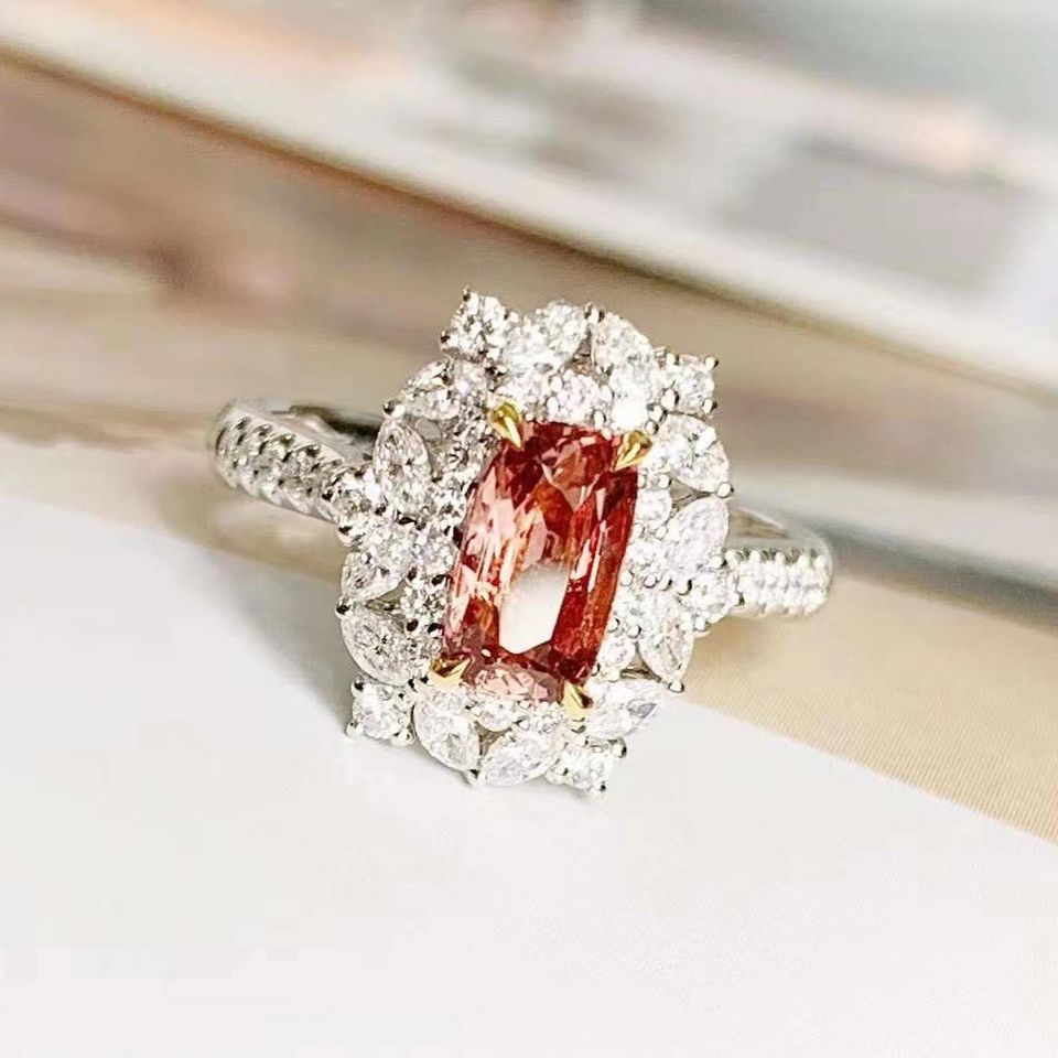 1.16ct Unheated Padparadscha Sapphire