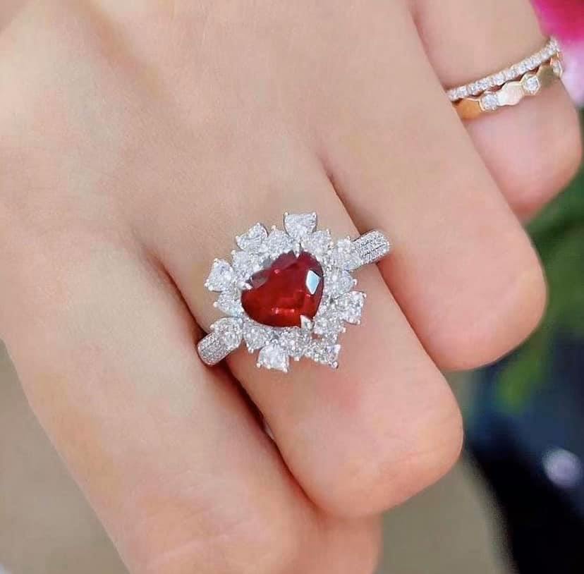 1.01ct Unheated Pigeon Blood Ruby