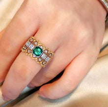 Load image into Gallery viewer, 0.9ct VERDANT Green Emerald, VIBRANT BRILLIANCE!!!
