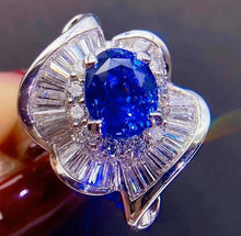 Load image into Gallery viewer, 2.6ct Unheated Cornflower Blue Sapphire
