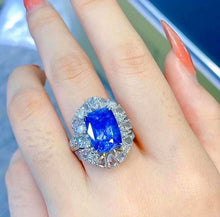Load image into Gallery viewer, 6.33ct Unheated Cornflower Blue Sapphire
