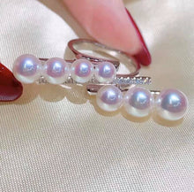 Load image into Gallery viewer, 4.5-7.5mm Aurora Akoya Pearls!
