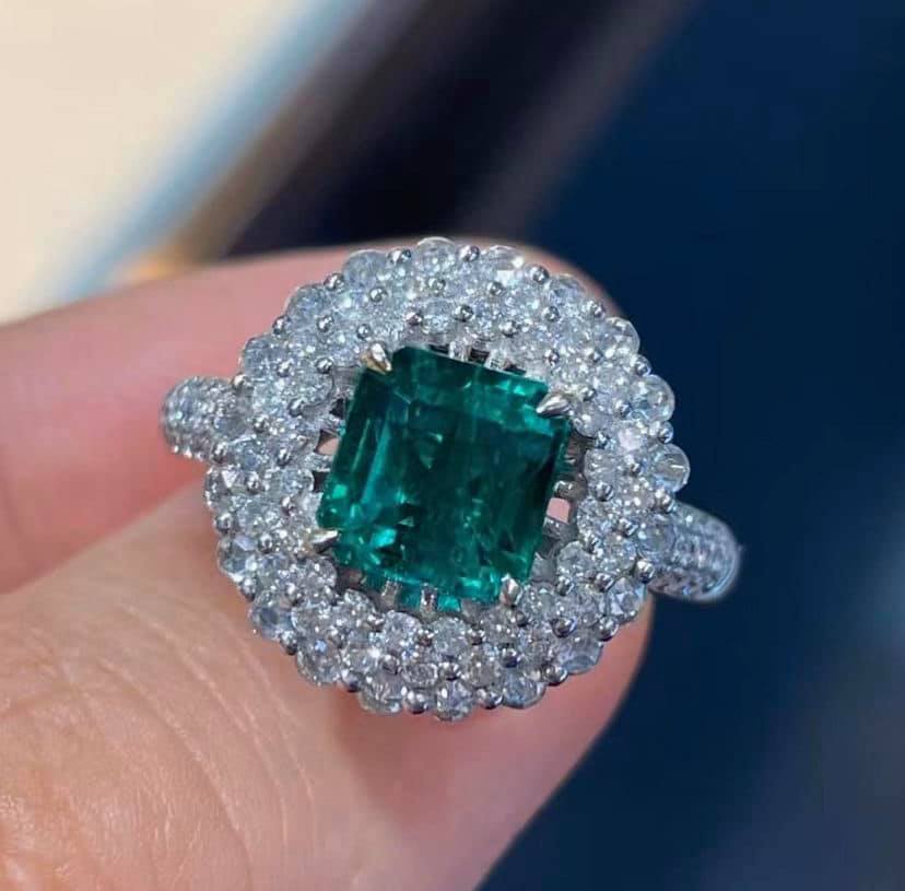 2.26ct VERDANT Green Emerald