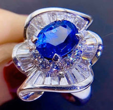 Load image into Gallery viewer, 2.6ct Unheated Cornflower Blue Sapphire
