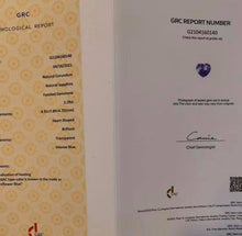 Load image into Gallery viewer, 4.51ct Unheated Cornflower Blue Sapphire
