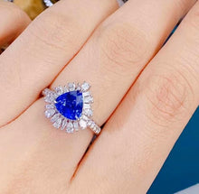 Load image into Gallery viewer, 2.1ct Unheated Blue Sapphire
