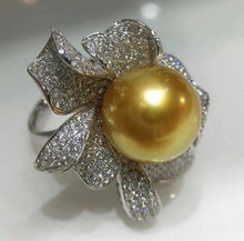 Load image into Gallery viewer, 12-13mm Golden South Sea Pearl
