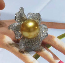 Load image into Gallery viewer, 12-13mm Golden South Sea Pearl
