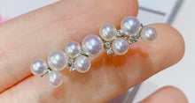 Load image into Gallery viewer, 3-6mm Akoya Pearl. Full round, Excellent Luster, Flawless
