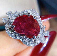 Load image into Gallery viewer, 5.06ct Unheated Pink-Red Ruby
