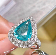 Load image into Gallery viewer, 3.79ct Neon Blue Paraiba
