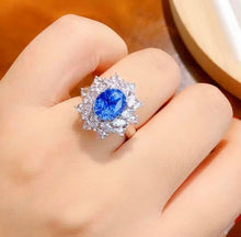 Load image into Gallery viewer, 3.55ct Unheated Cornflower Blue Sapphire
