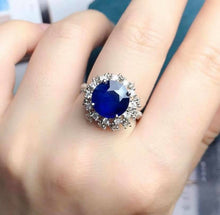 Load image into Gallery viewer, 3.54ct Unheated Royal Blue Sapphire
