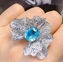 Load image into Gallery viewer, 6.72ct Neon Blue Paraiba
