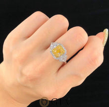 Load image into Gallery viewer, 1ct Fancy Yellow Diamond, VS2
