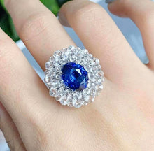 Load image into Gallery viewer, 5.13ct Unheated Royal Blue Sapphire
