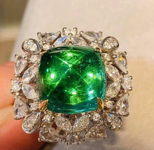 Load image into Gallery viewer, 7.35ct GLASSY Vivid Green Emerald
