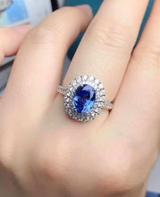 Load image into Gallery viewer, 3.08ct Unheated Cornflower Blue Sapphire
