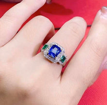 Load image into Gallery viewer, 2.1ct Unheated Cornflower Blue Sapphire
