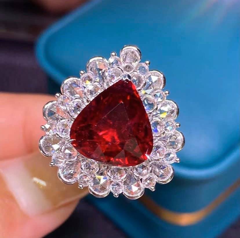 7.89ct Red Tourmaline