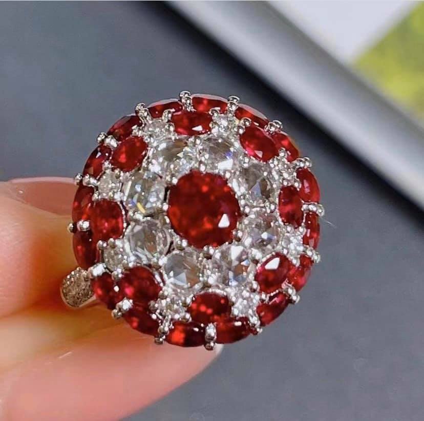 2.8ct Unheated Pigeon Blood Ruby