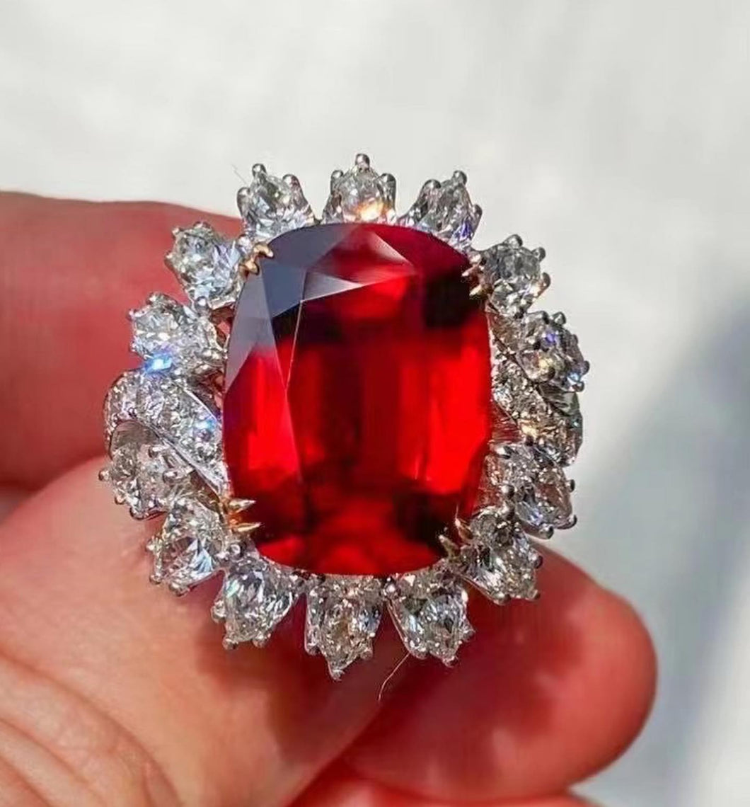 10.15ct Unheated Pigeon Blood Ruby