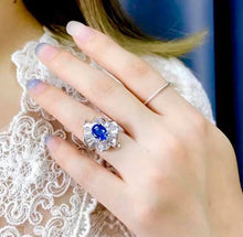 Load image into Gallery viewer, 2.6ct Unheated Cornflower Blue Sapphire
