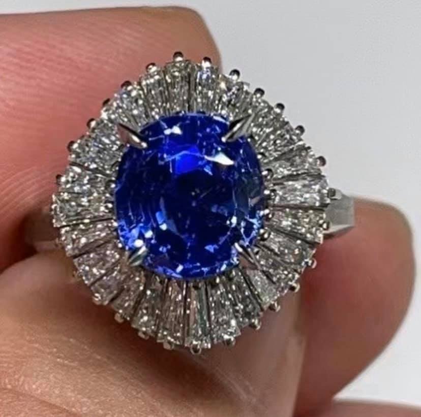 5.36ct Royal Blue Sapphire