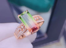 Load and play video in Gallery viewer, 4.2ct Watermelon Tourmaline (11.5*6)
